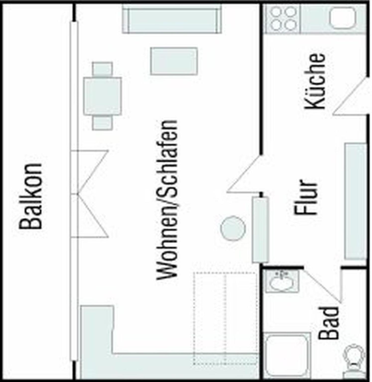 6-208, Sehr Strandnah, Im Herzen Westerlands, Westbalkon, 1 Zi 外观 照片